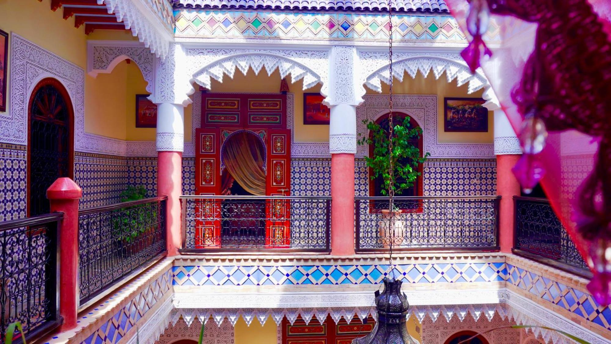 Riad Bleu Du Sud มาร์ราเกช ภายนอก รูปภาพ