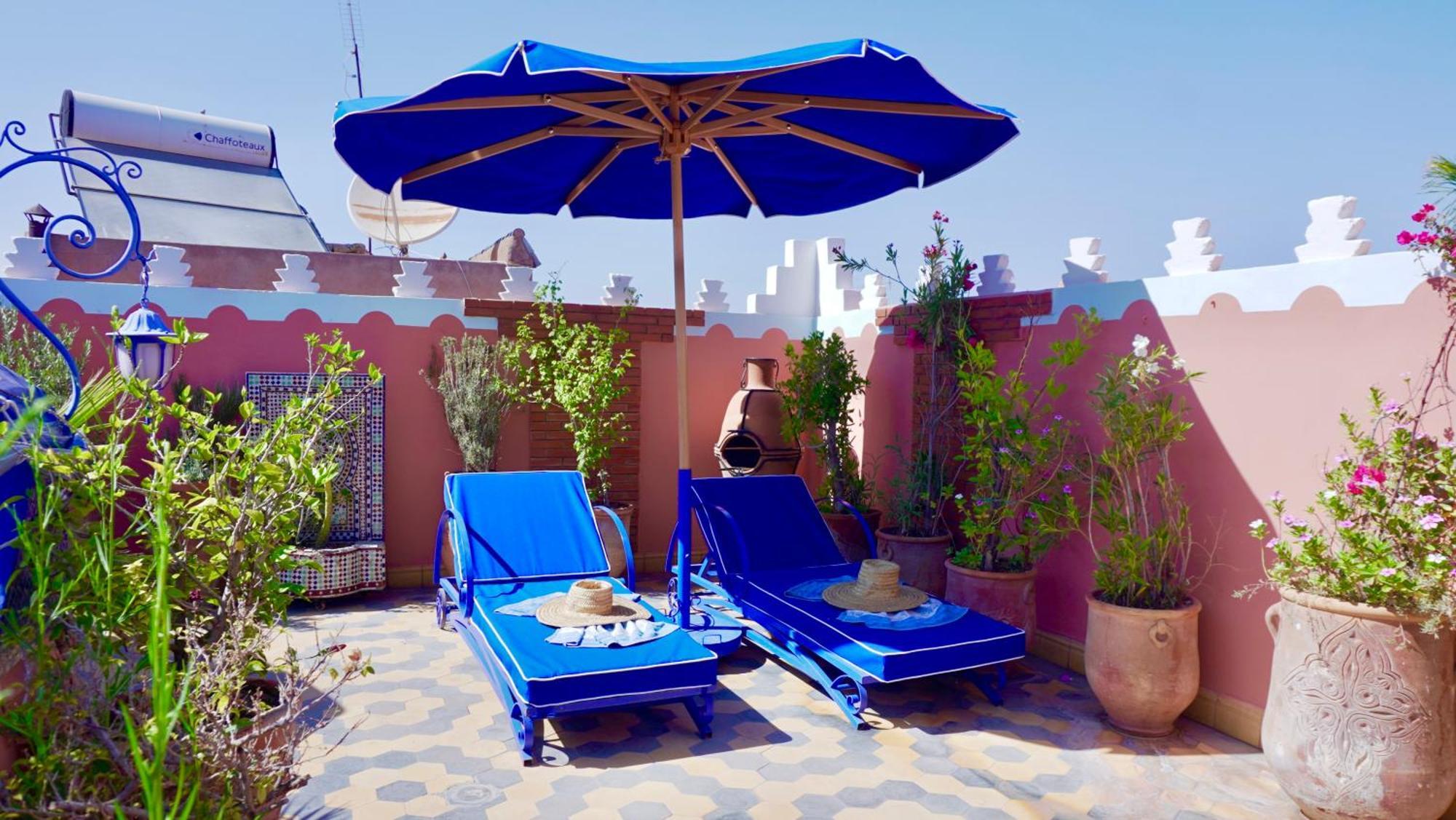 Riad Bleu Du Sud มาร์ราเกช ภายนอก รูปภาพ