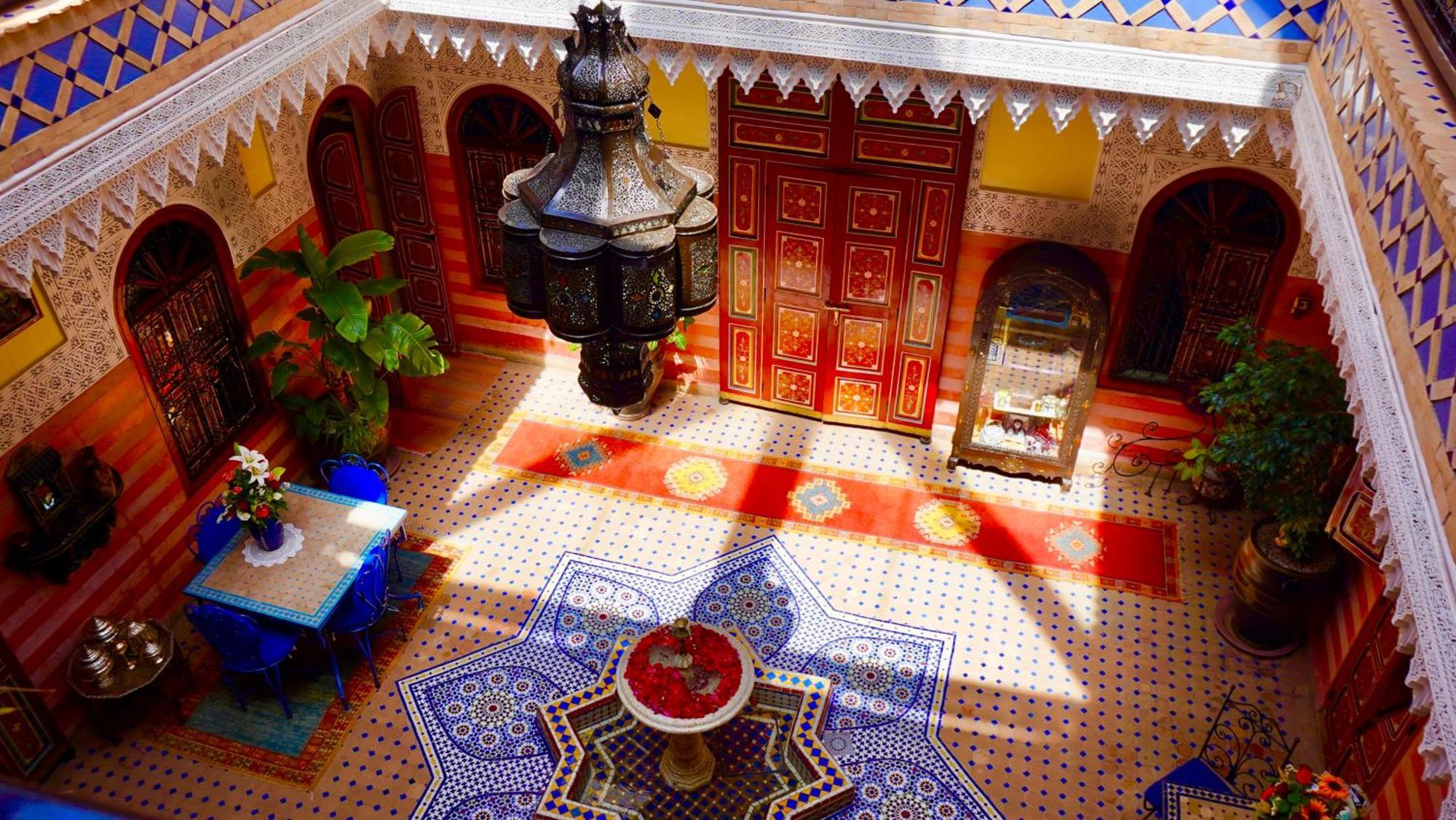 Riad Bleu Du Sud มาร์ราเกช ภายนอก รูปภาพ